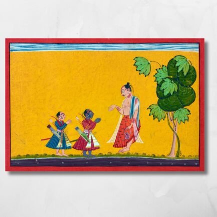 Ram and Laxman with Vishvakarma