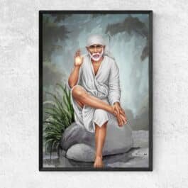 sai baba painting