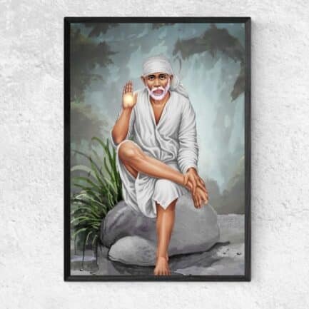 sai baba painting