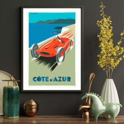 car racing posters