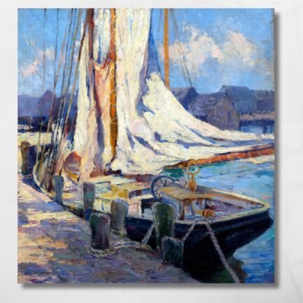 boat at the wharf