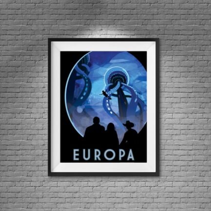 NASA Official Europa Poster