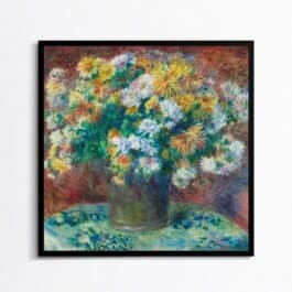 flowers in vase pierre august renoir