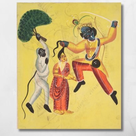 hanuman saves sita from ravan