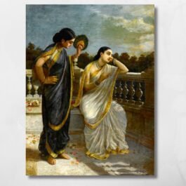 ladies in moonlight raja ravi verma