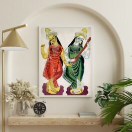 laxmi and saraswati painting