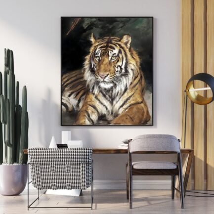 tiger painting