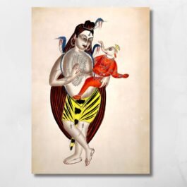 shiva with baby ganesha