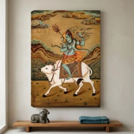 shiva with nandi web