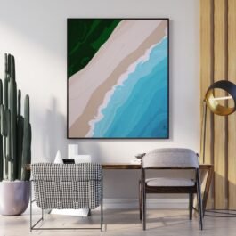 the beach painting