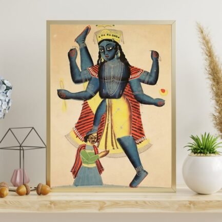 vishnu god painting