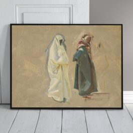 two bedouins companions paintings