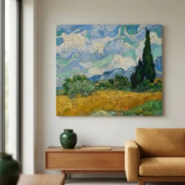 wheat field vincent van gogh