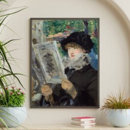 Woman Reading - Edouard Manet