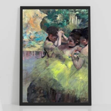 yellow dancers edgar degas art