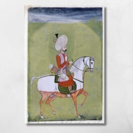 warrior on horse