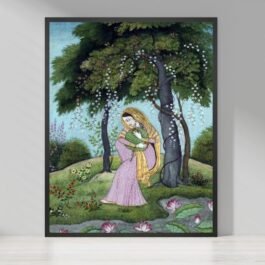 Virhini Nayika - Rajasthani Art