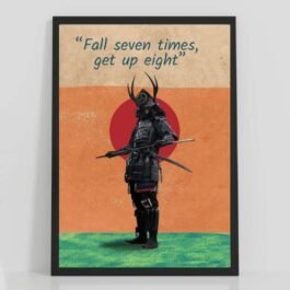 samurai inspiration poster