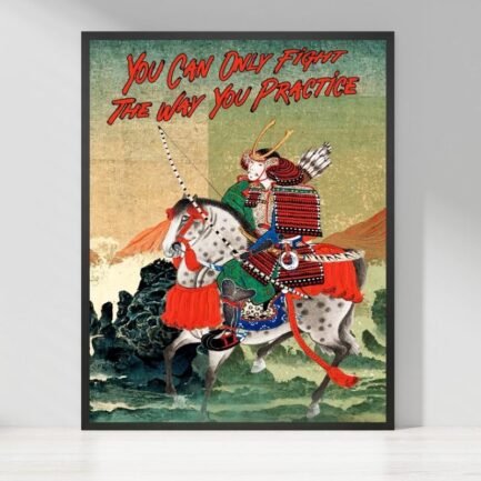 samurai warrior poster