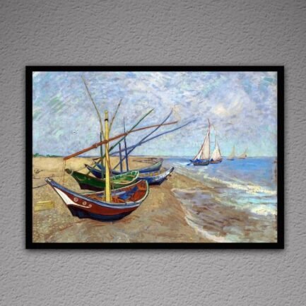 Fishing Boats - Vincent Van Gogh