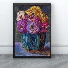 still life with zenias