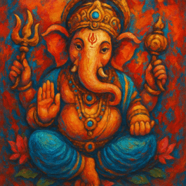 ganpati digital art