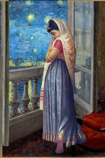 vincent van gogh and raja ravi varma