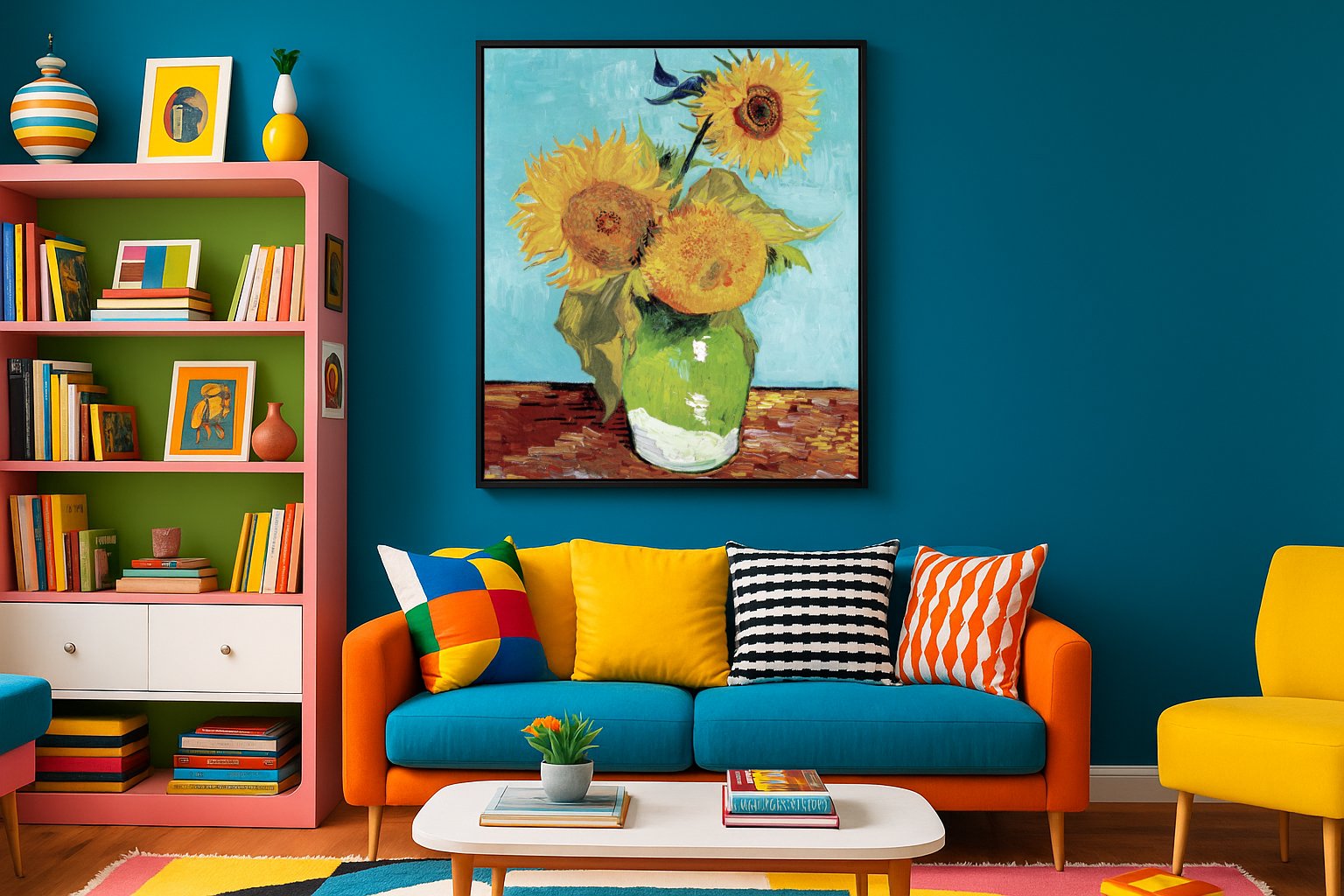 van gogh sunflower