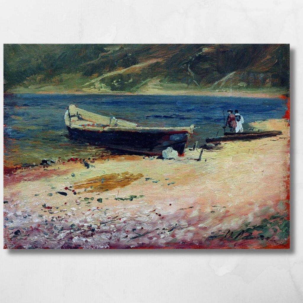 Boat on the Shore – Isaac Ilyich Levitan