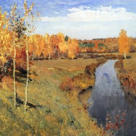 Golden Autumn - Isaac Levitan