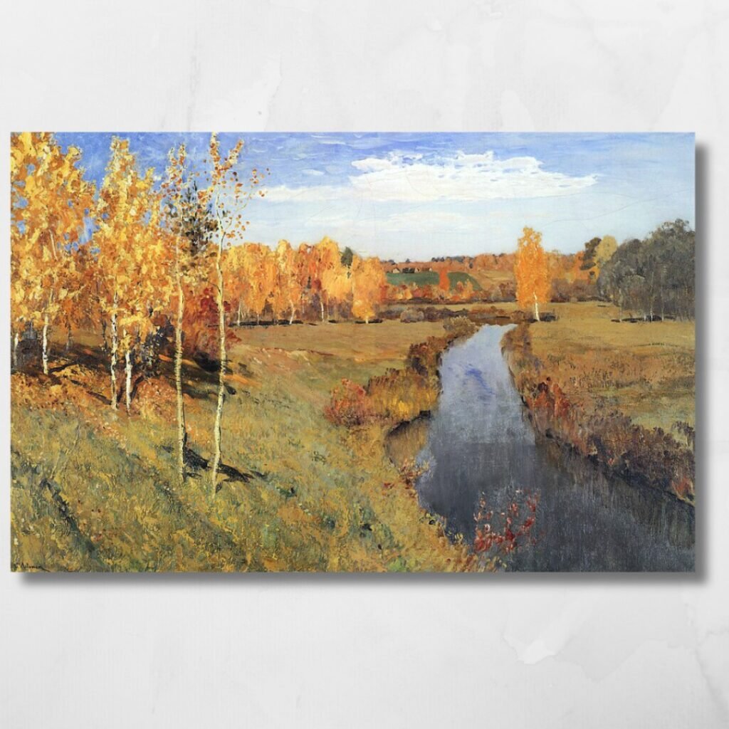 Golden Autumn – Isaac Levitan
