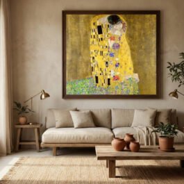 the kiss gustav klimt