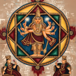 vishnu with laxmi and bhudevi
