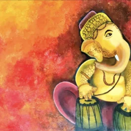 ganesha with tabla