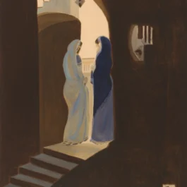 gangendranath tagore meeting at the staircase