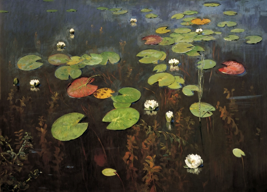 isaac levitan water lillies