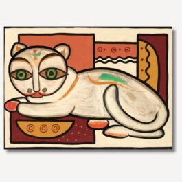 jamini roy cat
