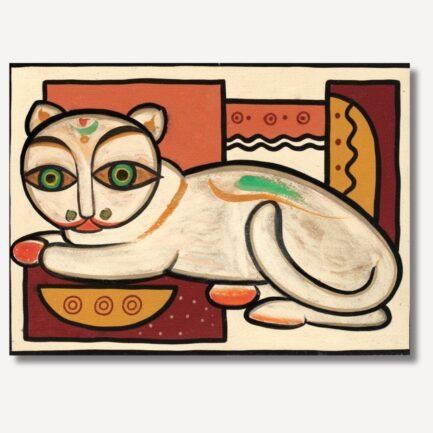 jamini roy cat