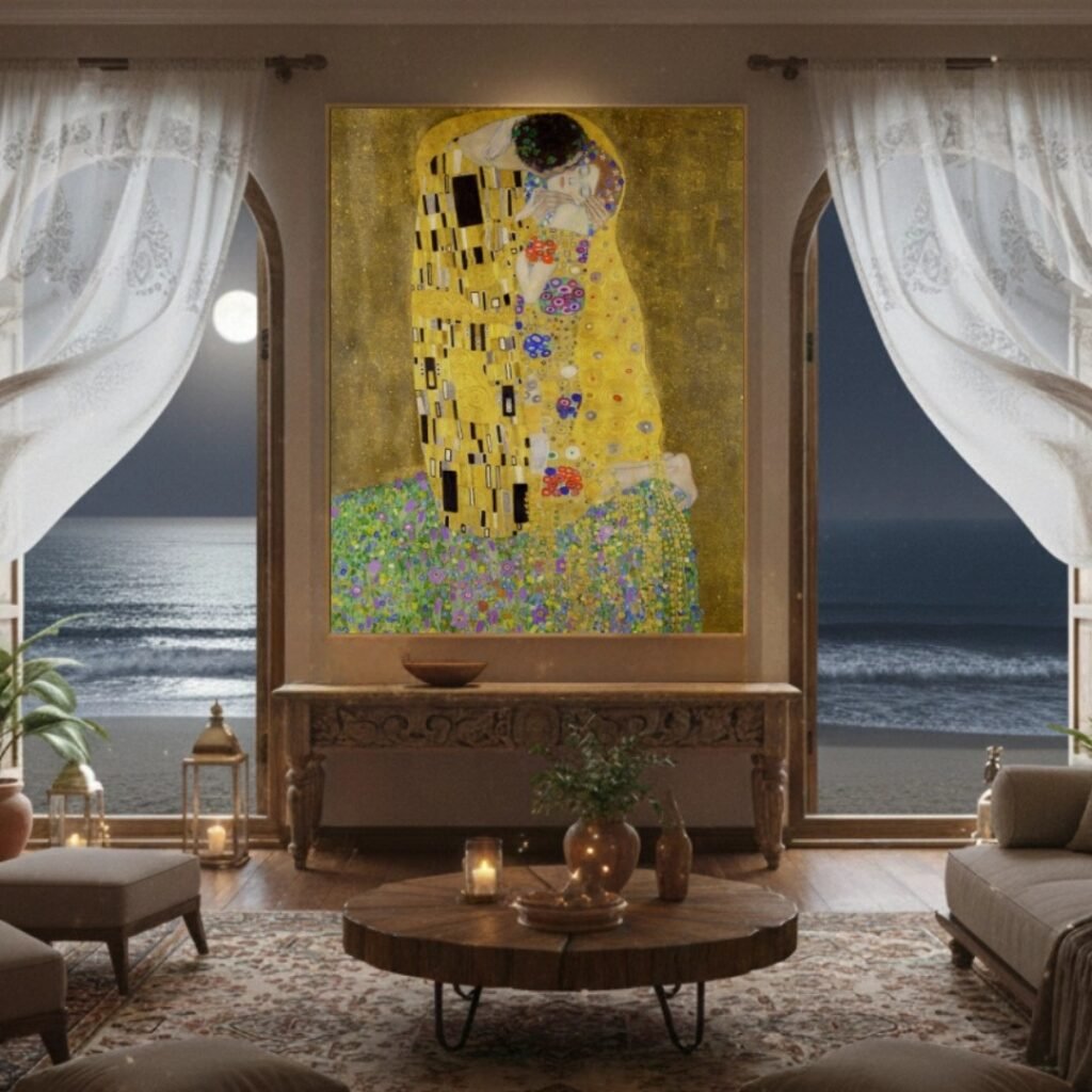 the kiss gustav klimt