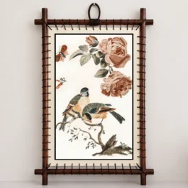birds and flowers